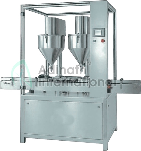 Automatic Double Head Auger Powder Filling Machine